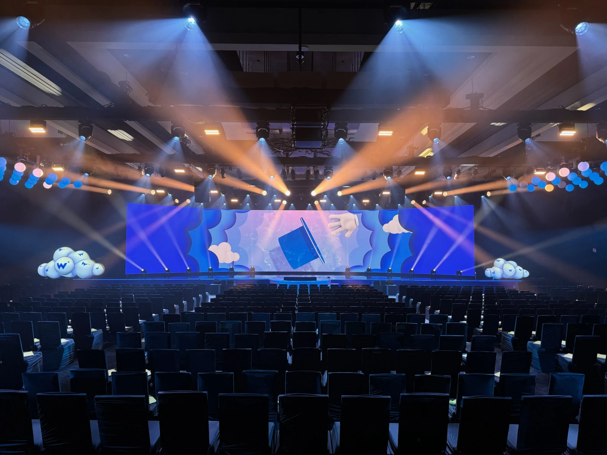 Daytime Emmys award show stage